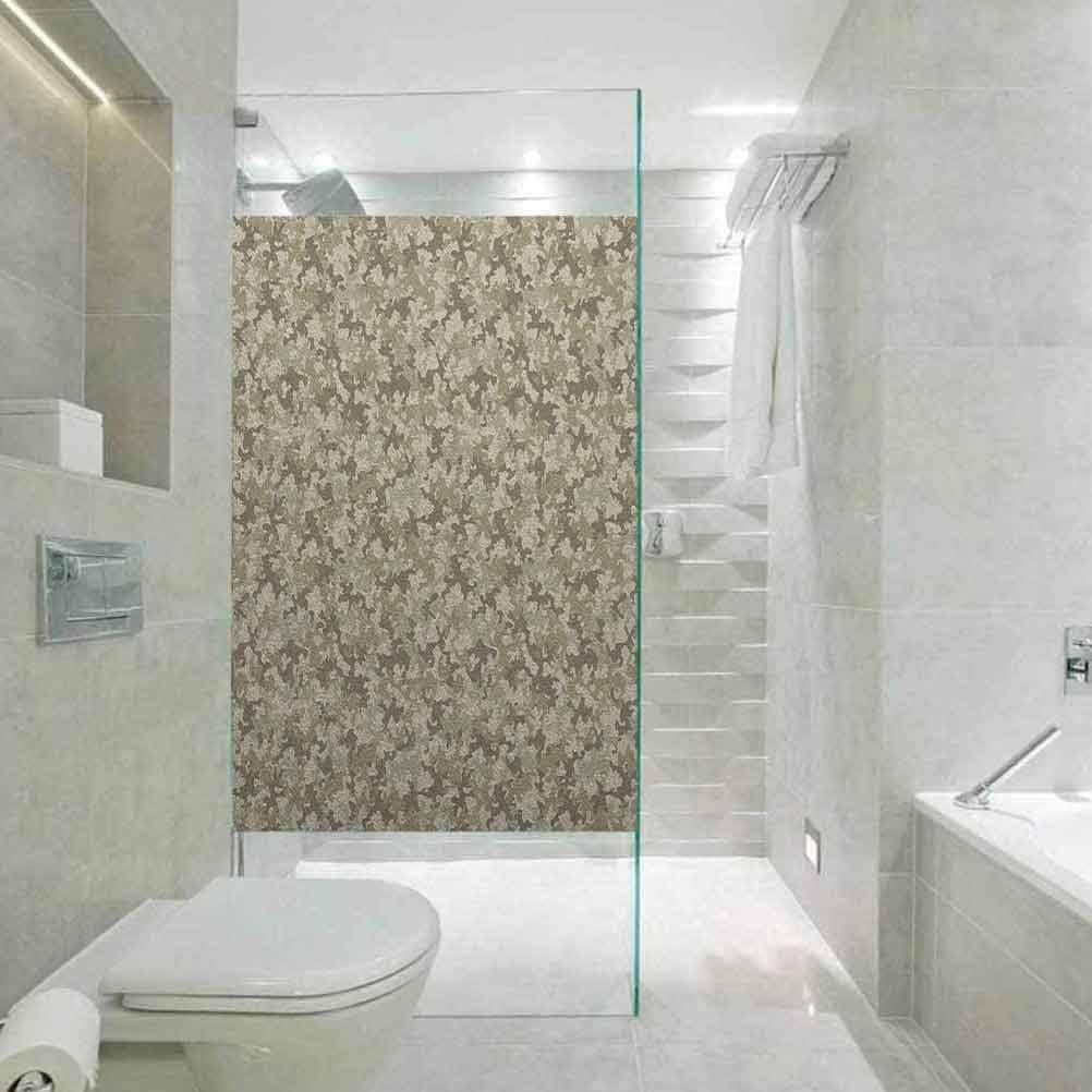 Adhesivo de privacidad para decoración de baño en casa, película de