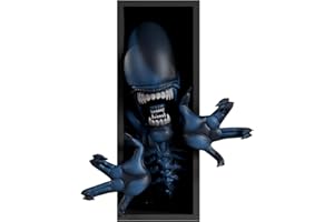 Culture Fly Alien Xenomorph Nook Bookend, Plastic, Multicolor, 5.44x5.44x7.5 Inches
