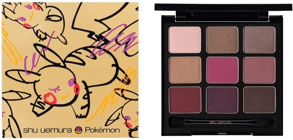 Amazon シュウウエムラ Shu Uemura 19 クリスマスコフレ ピカチュウ コラボ ピカシュウ アイ パレット ミシカル パープル シュウウエムラ アイシャドウ 通販