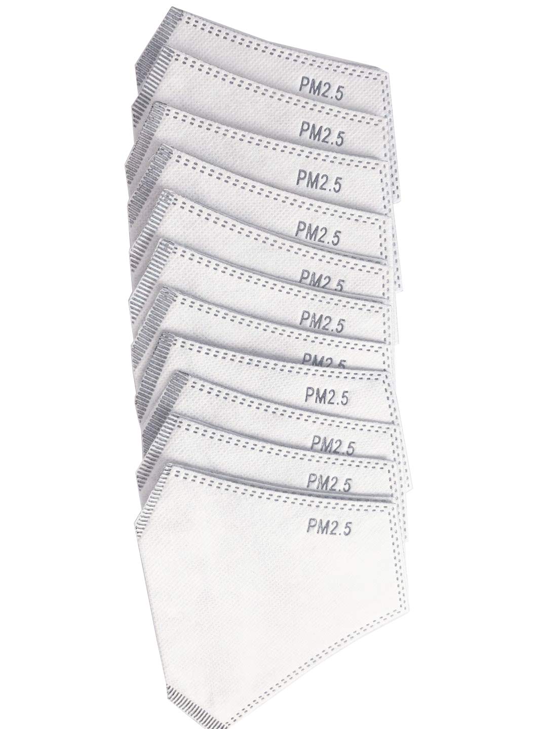 Three-Dimensional Activated Carbon Filters 5 Layers Replaceable Filters Paper,5-Layer Anti-Fog (30)