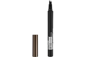 Maybelline New York TattooStudio Brow Tint Pen Makeup, Deep Brown, 0.037 fl. oz.