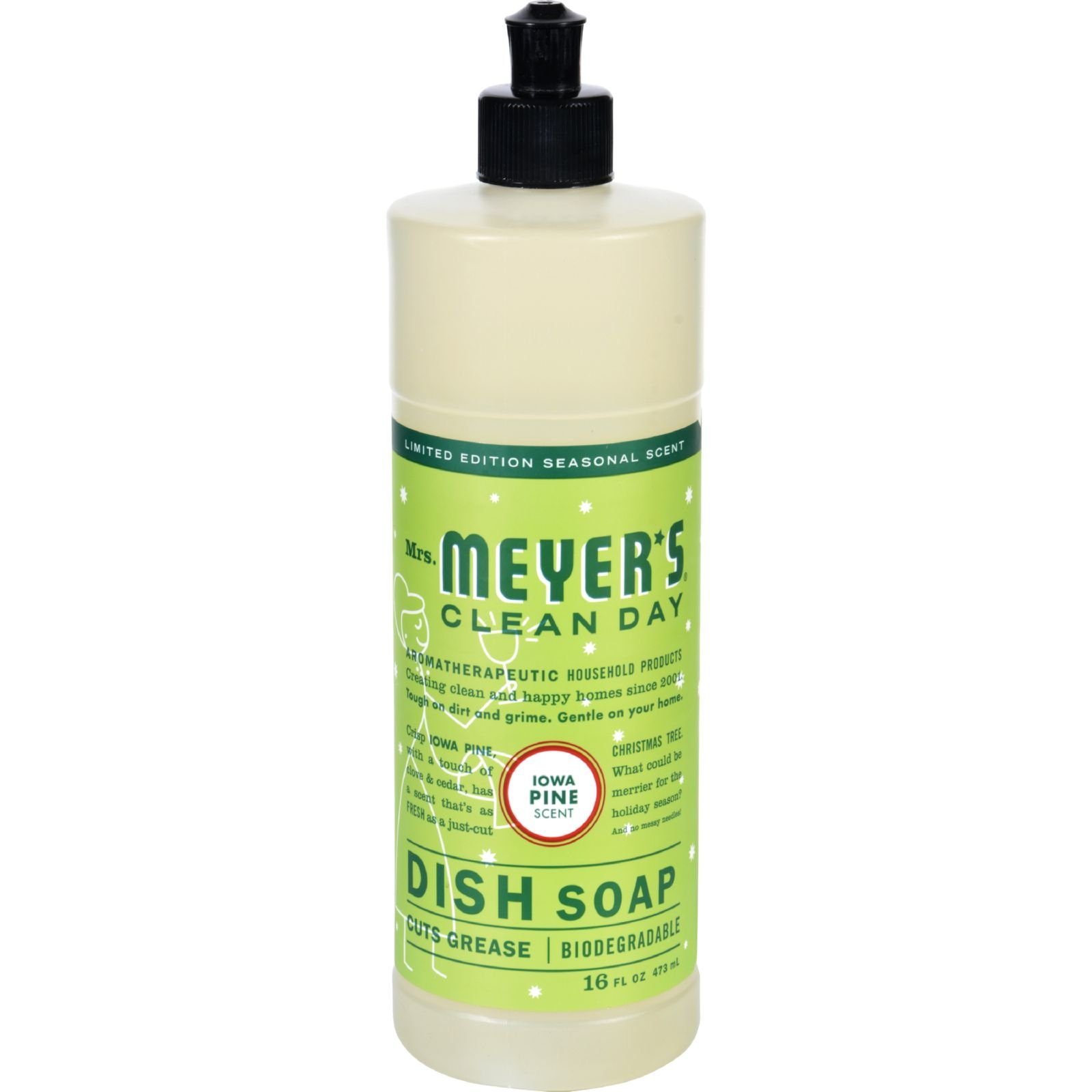 MRS. MEYER'S HAND SOAP, LIQ, IOWA PINE, 12.5 FZ, 6 PACK