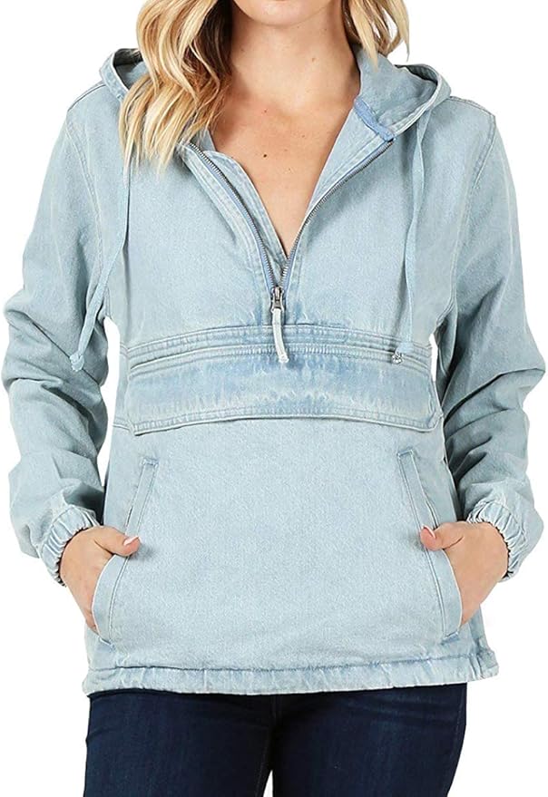 half jean half sweater jacket