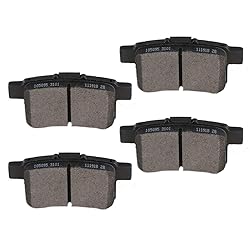 cciyu D1451 Rear Semi-Metallic Disc Brake Pads Kit