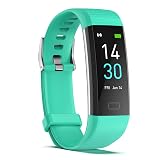 ENGERWALL Fitness Tracker with Step/Distance/Calories Counter, Activity Tracker with Heart Rate Monitor, Slim Style Watch IP68 Waterproof, Sleep Monitor Tracker, Pedometer Watch for Women Men Kids