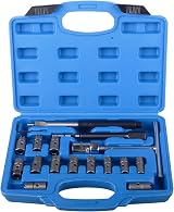 DAYUAN 17PC Professional Diesel Injector Seat Cutter Cleaner Tool Set view 2