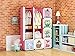 MAGINELS Portable Kid Organizers and Storage Organizer Clothes Wardrobe Cube Closet MultiFuncation Bedroom Armoire Children Dresser Rack Forest Animal Pink 8 Cube & 2 Hanging Section