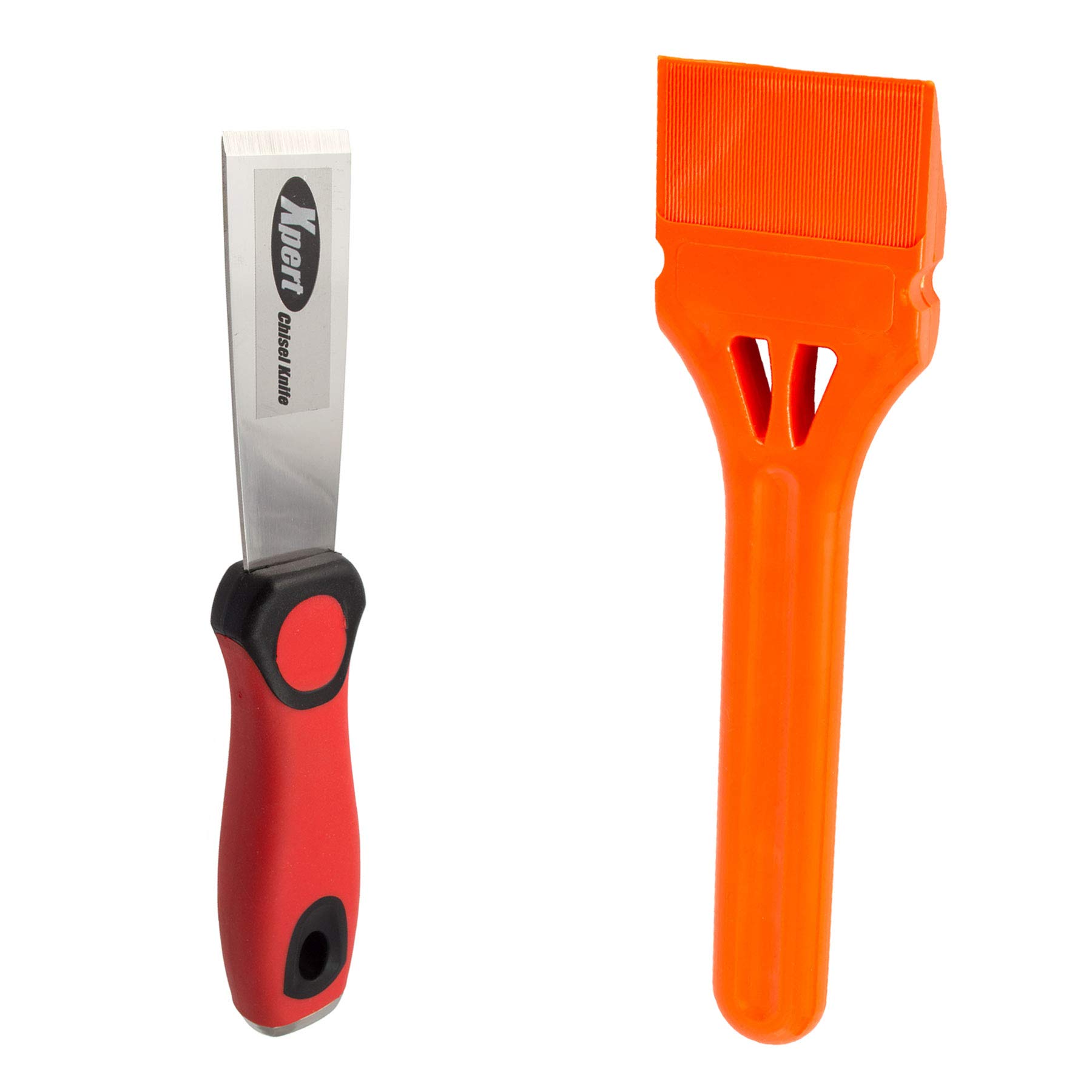 JCP Window Glazing Tool Kit Bundle with JCP Glazing Paddle Shovel and Xpert Chisel (2 Items)