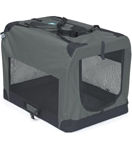Amazon.com : Guardian Gear Soft Sided Charcoal Collapsible Crates