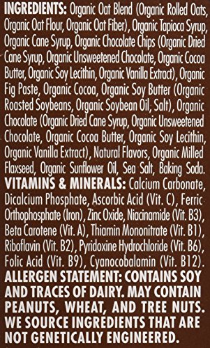 ZBAR – CHOCOLATE BROWNIE – SOFT-BAKED ENERGY SNACK BARS – NON-GMO – 11G WHOLE GRAINS – USDA ORGANIC GRANOLA BARS (6 PACK)