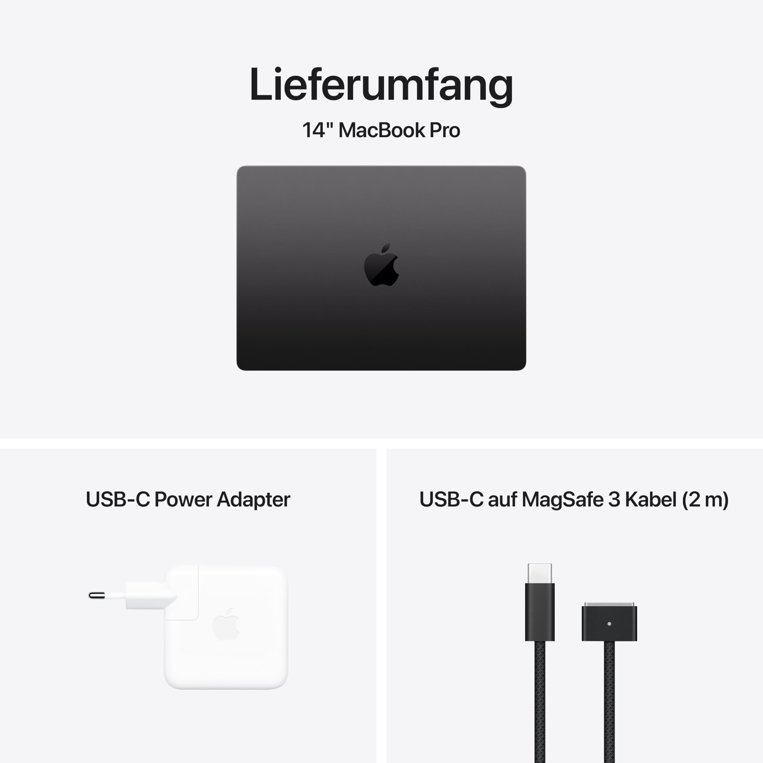 Apple 2024 MacBook Pro Laptop mit M4 Chip mit 10 Core CPU und 10 Core GPU: 14,2