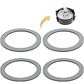 4pcs Blender Gasket for Oster, Blender Gasket O-Ring Rubber Seal Ring Replacement Parts Accessories Compatible with Oster and