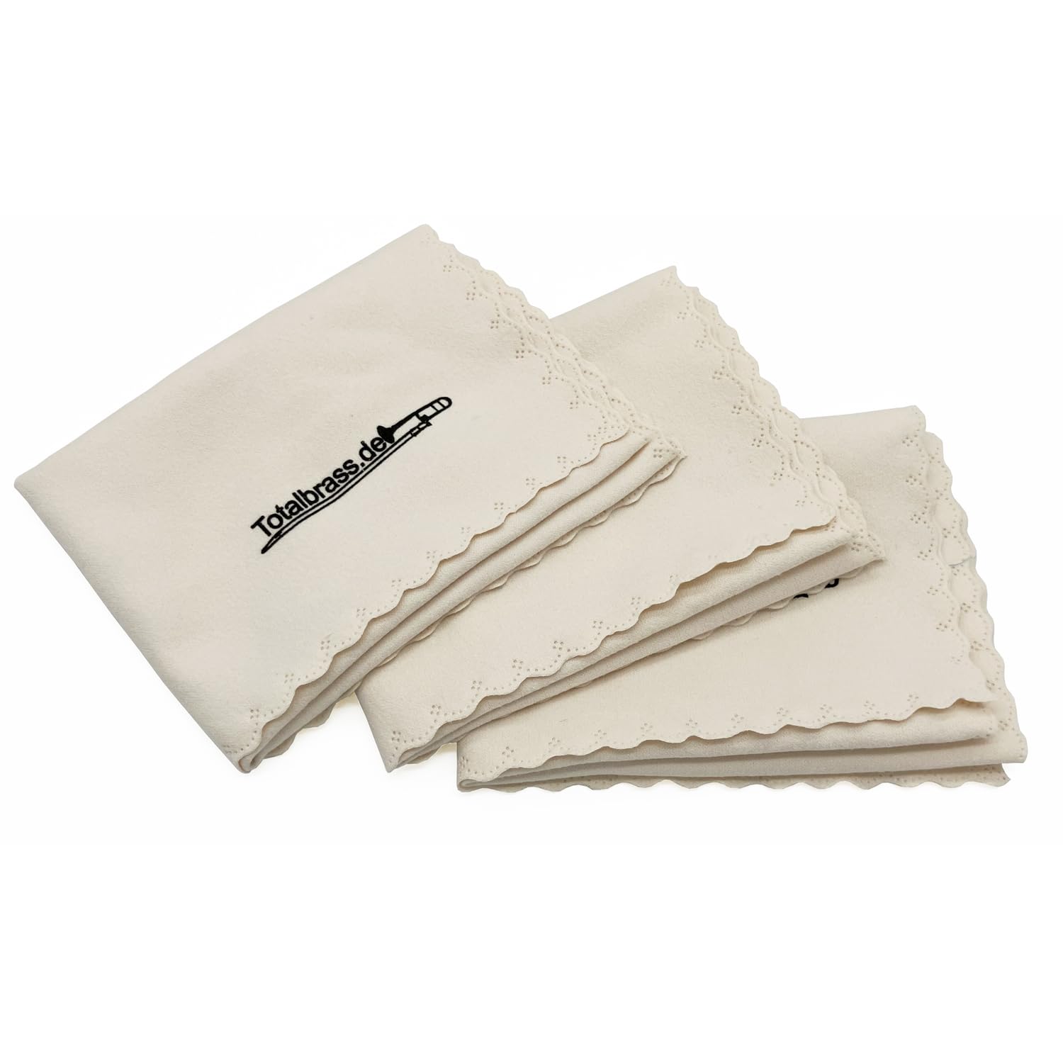 soundman Polishing Cloth (Microfibre) for Wind Instruments - Saxophone, Trumpet, Flute, Clarinet, Cornet, Oboe, Flugelhorn, Baritone, Tenor Horn, Euphonium Tuba etc. - Cloth, Cleaning Cloth (Pack of