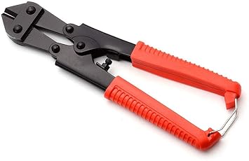 B-ANGEL Rubber Cushion Grip Bolt Cutter Steel Heavy Duty Bolt Cutter (Multicolor, Pack of 1)