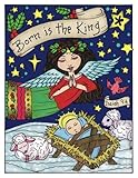 Born is the King: Born is the King Coloring Book by Deborah Muller Christian Christmas by 