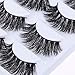 5 Pairs Mink Hair Long Thick Eye Lashes Makeup False Eyelashes Extension