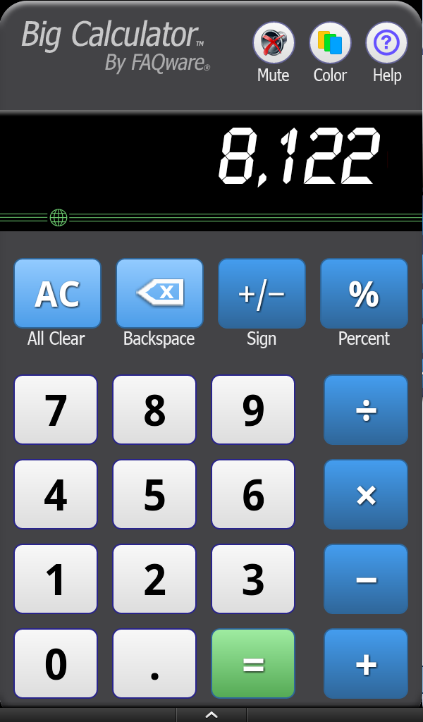 Big Calculator (Ad for Android