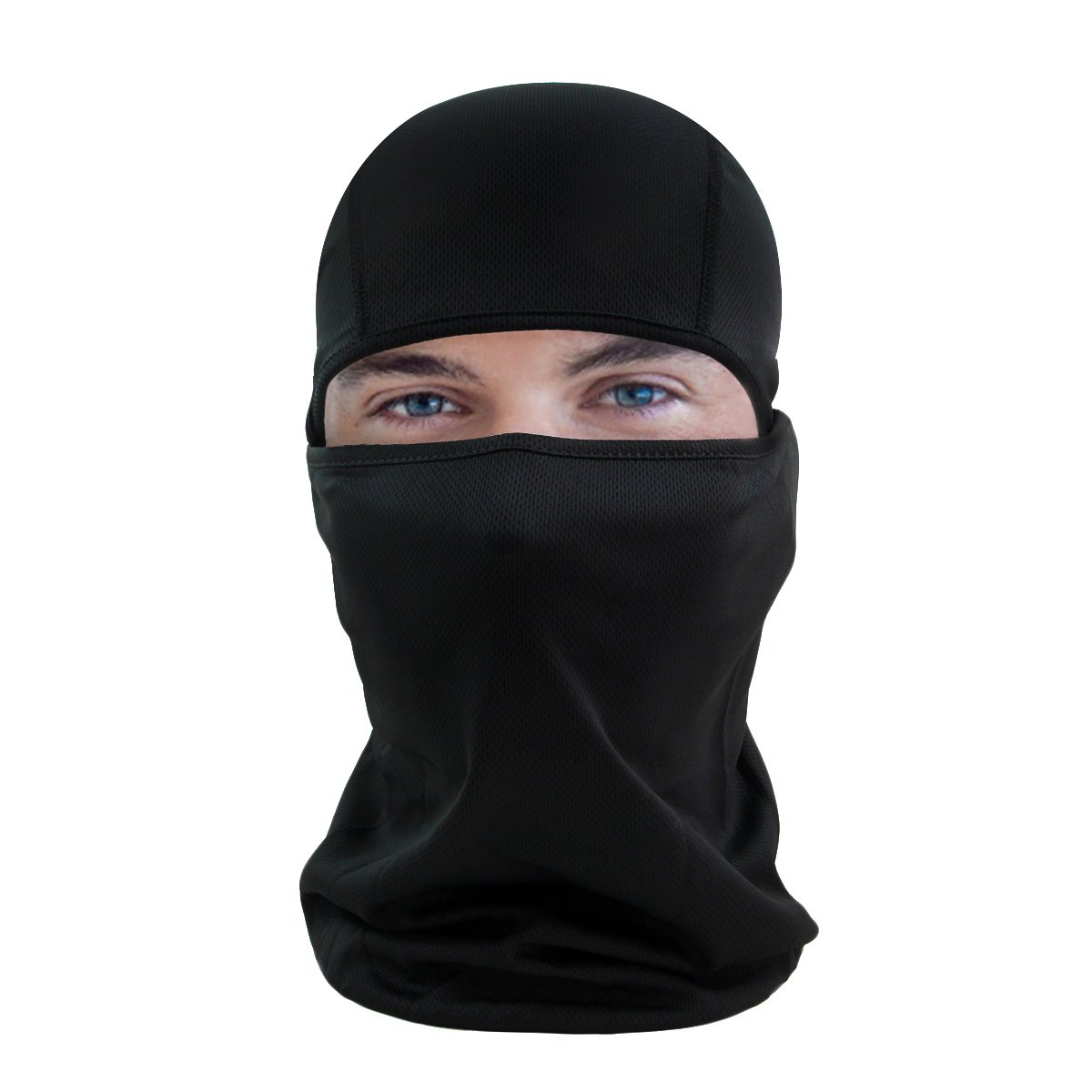 hikevalley Balaclava Face Mask Adjustable Windproof UV Protection Hood