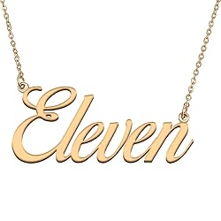 HUAN XUN Customized Custom Simple Any Name Necklace