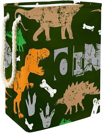 Panier De Rangement Os De Dinosaure 2 Pepiniere Pliable Enfants Panier A Linge Pour Bebe Filles Chambre Jouet Boite De Rangement 49x30x40 5 Cm Amazon Fr Bebes Puericulture