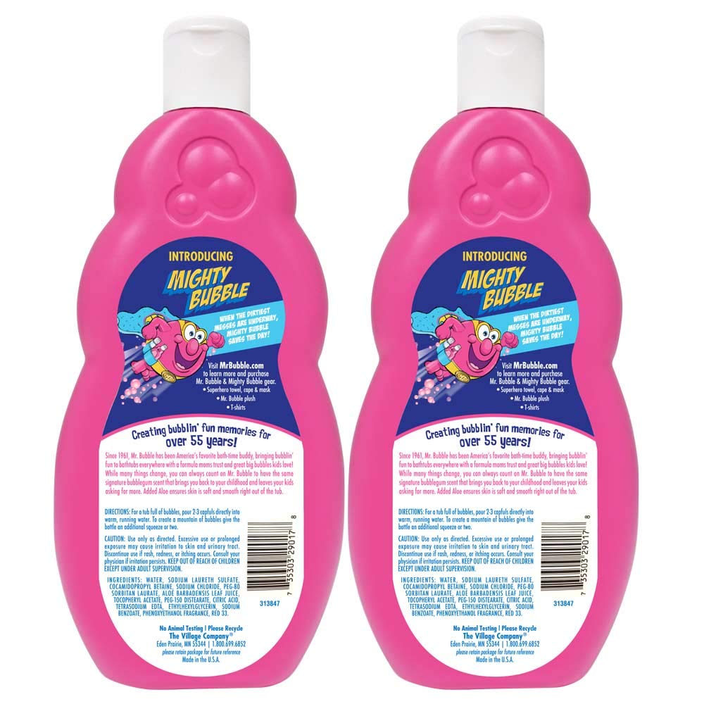 Mr. Bubble Original Bubble Bath 16 Ounce Pack of 2 : Beauty