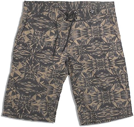 Stonemaster Rouge River Short - Men's Khaki Abstract 32