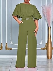 acelyn Elegant Jumpsuit for Women Dressy Sexy Plus