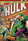 Incredible Hulk - Marvel Comic #181 Poster Art Print Vs Wolverine