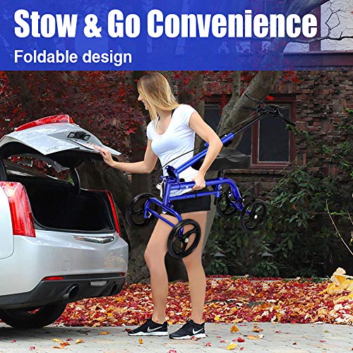 RINKMO Knee Scooter，AllTerrain Knee Scooters for Foot Injuries