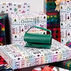 Green Wrapping Paper Roll Cutter Wrapping Paper