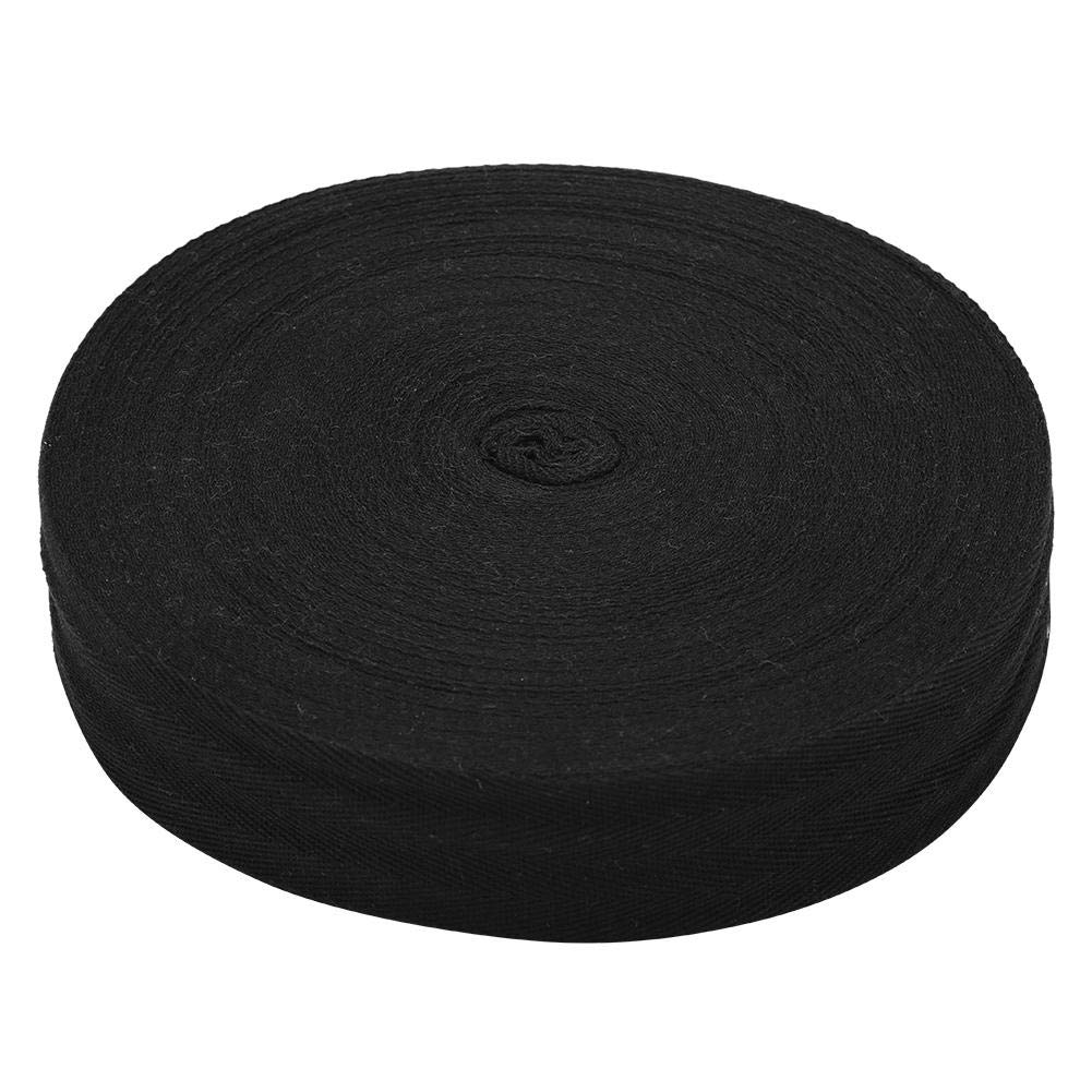 TOPINCN Tree Binding Belt Wrap Tape Cotton Sturdy Breathable Bandage Grafting Bonsai Fruit Trees Potted Landscape Garden Tool (4Cm-Black)