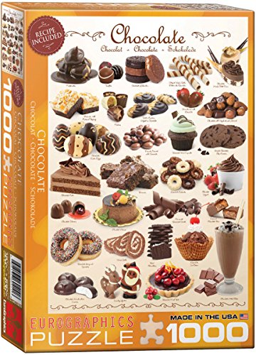 Eurographics Chocolate 1000-Piece Puzzle