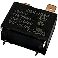 JQX-102F PCB Miniature High Power Relay for Air Conditioner Motherboard Compressor Water Heater 12VDC 20A 4Pins