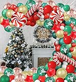 Christmas Balloon Garland Arch Kit 200PCS, Xmas