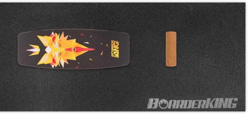 Indoorboard BoarderKING Indoor Skateboard Surfboard Balance Board