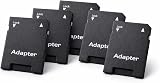 Harrista 5X Micro SD to SD Card Adapter Converter for Camera Laptop PC Black view 3