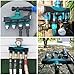 TedGem 4 Ways Garden Hose Splitter - Heavy Duty Garden Water Hose Splitter, Ball Valve Hose Connector with 10 Free Washers for Sprinkler, Outdoor Faucet, Drip Irrigation Systems & Lawns Product