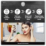 MANE Hair Thickening Spray DARK BROWN 200ml Root Cover Filler Volume view 5