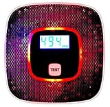 Sunnec Carbon Monoxide Alarm w/ Voice Warning ,CO Alarm Detector w/Digital Displ
