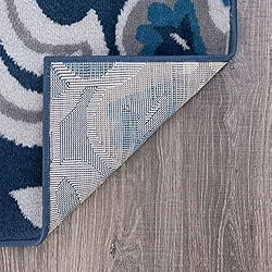 Piper Navy 2x10 Hallway Runner Rug - Area Rugs for