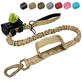 Annalovic Bungee Dog Leash with Dog Waste Bag