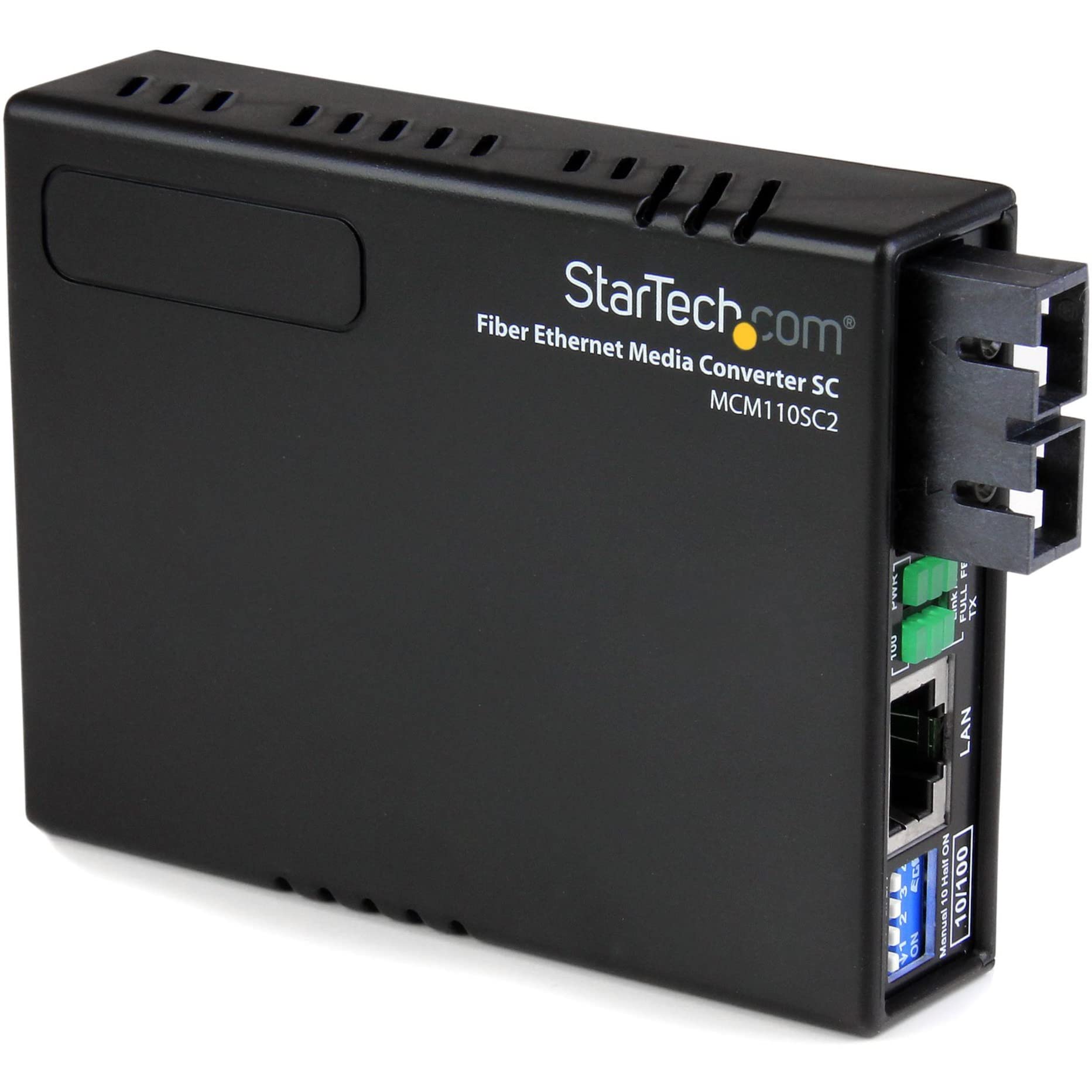 STARTECH.COM MCM110SC2GB 10/100 Ethernet to Multi Mode Fiber Media Converter SC - 2 km