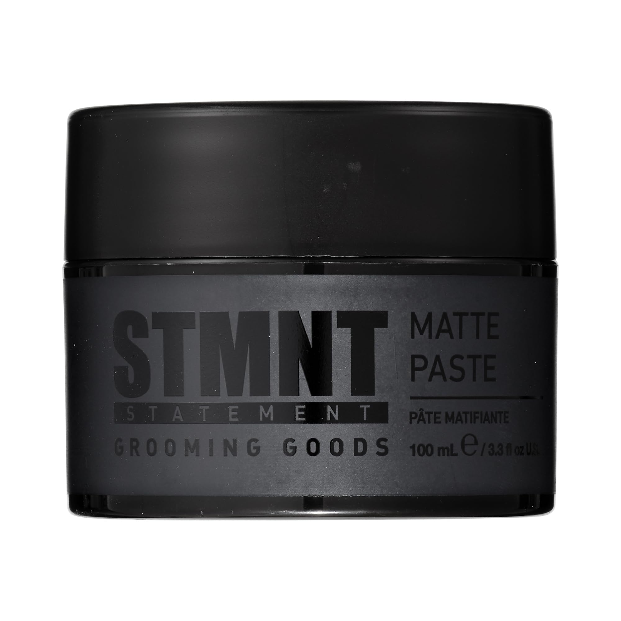 Photo 1 of STMNT Grooming Goods Matte Paste 3.38 oz | All Day Strong Hold & High Volume | Hair Clay Paste For Men | Non-Greasy Formula | Texture Paste for Hair | Ideal for Dry & Damp Hair | Mens Hair Styling
