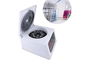 DONSU TD4C Benchtop Laboratory Low Speed Centrifuge Machine,PRP Medical Beauty Centrifuge PRF Blood Centrifuge Serum Fat Separator 8x15 ml 0-4000R/min