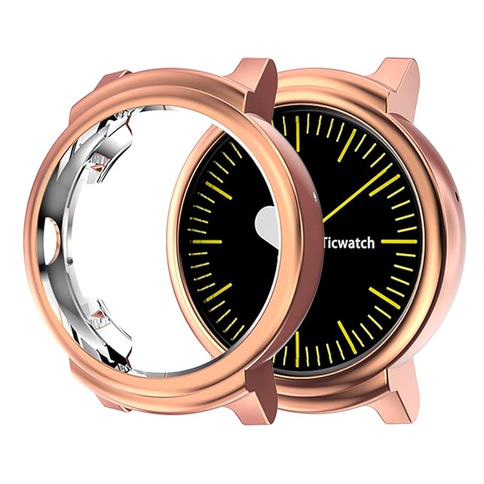 UBOLE - Carcasa para Ticwatch E (Revestimiento de TPU ...