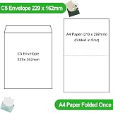 Uncle Paul C5 229x162mm 100gsm Brown Self Seal Envelopes Pack of 100 view 2