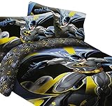 DC Comics Batman in the City Super Soft Luxury Twin Size 3 Piece Comforter Set
