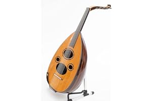 Concert Iraqi floating bridge Oud, Arabic Oud Wenge wood, mother of pearl design