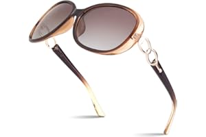 Sunier Sunglasses Womens Polarized Trendy Oversized Sun Glasses Fashion Ladies Shades 100% UV400 Protection S85