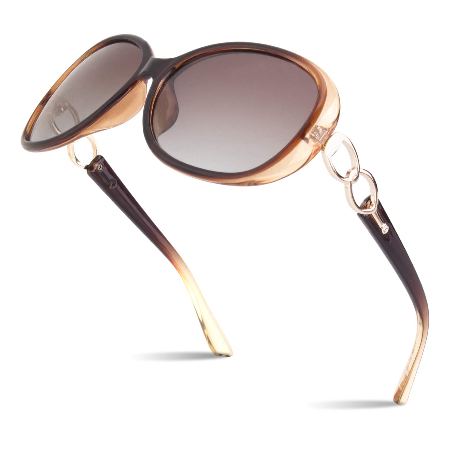 Photo 1 of Sunier Sunglasses Womens Polarized Trendy Oversized Sun Glasses Fashion Ladies Shades 100% UV400 Protection Retro Designer Eyewear S85
